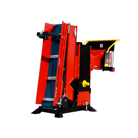 Red Dragon RP-200 Wood Chunker with Conveyor and 175 lb Flywheel