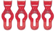 4-pack of Igland Keyhole Sliders