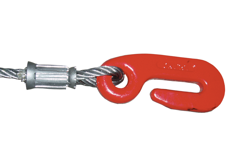 Winchline Cable with End Hook