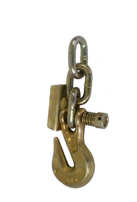 Grab Hook with Latch and 3 Chain Links (PCA-1282)