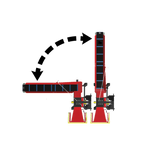 Red Dragon R-150 with Conveyor and 120 lb Flywheel